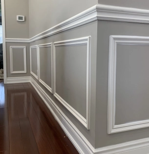 Wainscoting with panels 1 | RD Group Services
