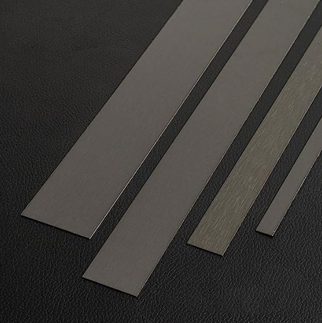 Black Matte - Stainless Steel Peel and Stick Flexible Moulding | RD Group Services