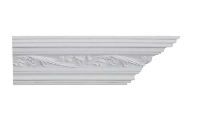 Classic Leaf 7 Crown Moulding (14' Lengths) | RD Group Services