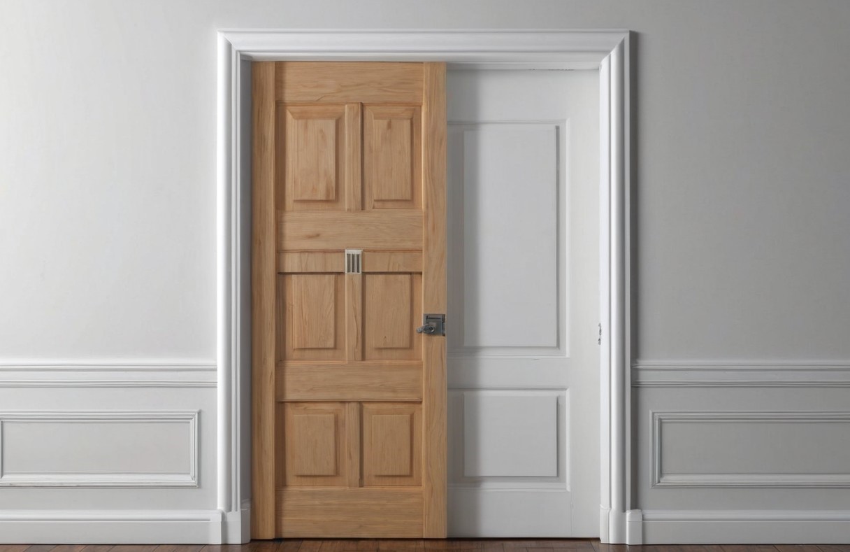 Interior doors that combine style and practicality