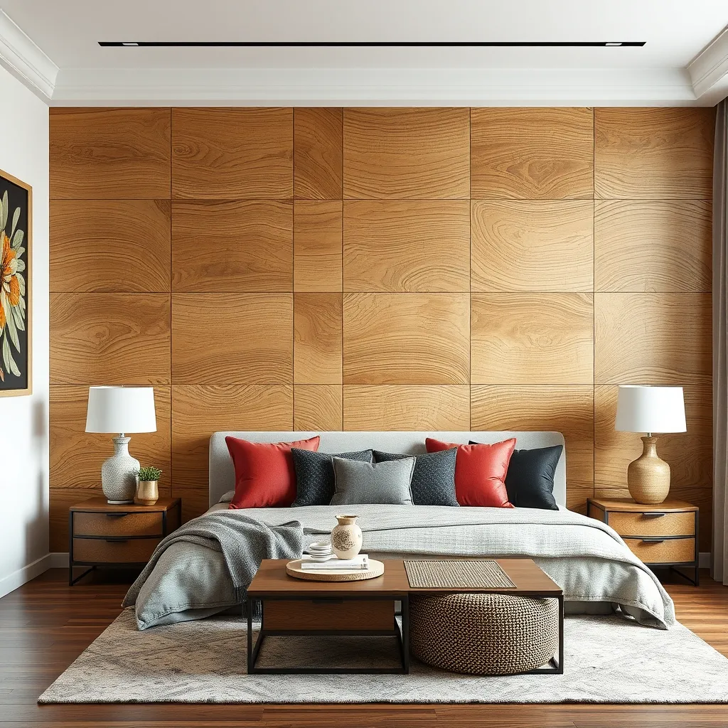 Accent wall in bedroom | RD Group Services