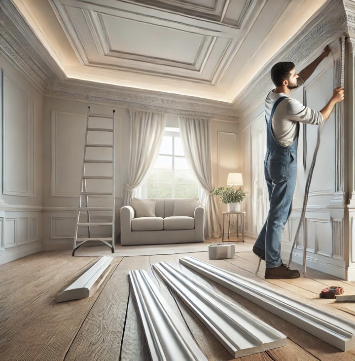 Trim and mouldings in the house | RD Group Services